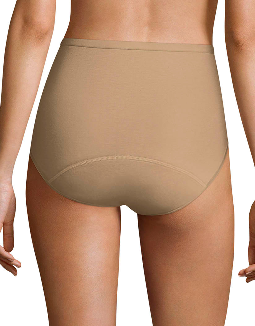 Hanes Comfort Period.™ Briefs Period Underwear Moderate Leaks FD40AS