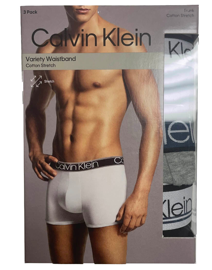 Calvin Klein CK men dark grey cotton stretch bikini brief underwear size S