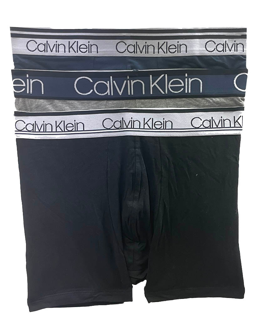 Calvin Klein Microfiber Stretch Trunk 2 Pack Black/Red