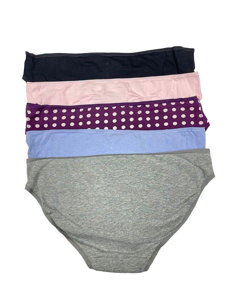 Calvin Klein Cotton Bikini Underwear Panty 3-Pack Black, Polka Dot Pink  Small 