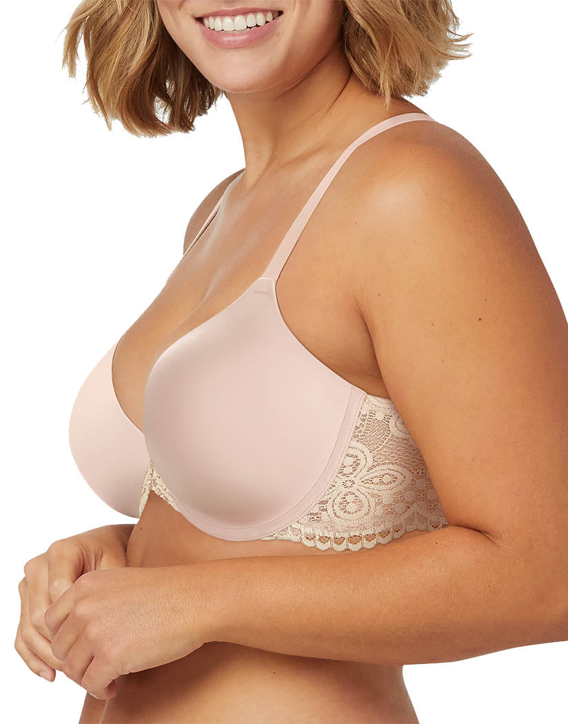 Maidenform One Fab Fit Lace T-Back Shaping Underwire Front Close Bra 7112