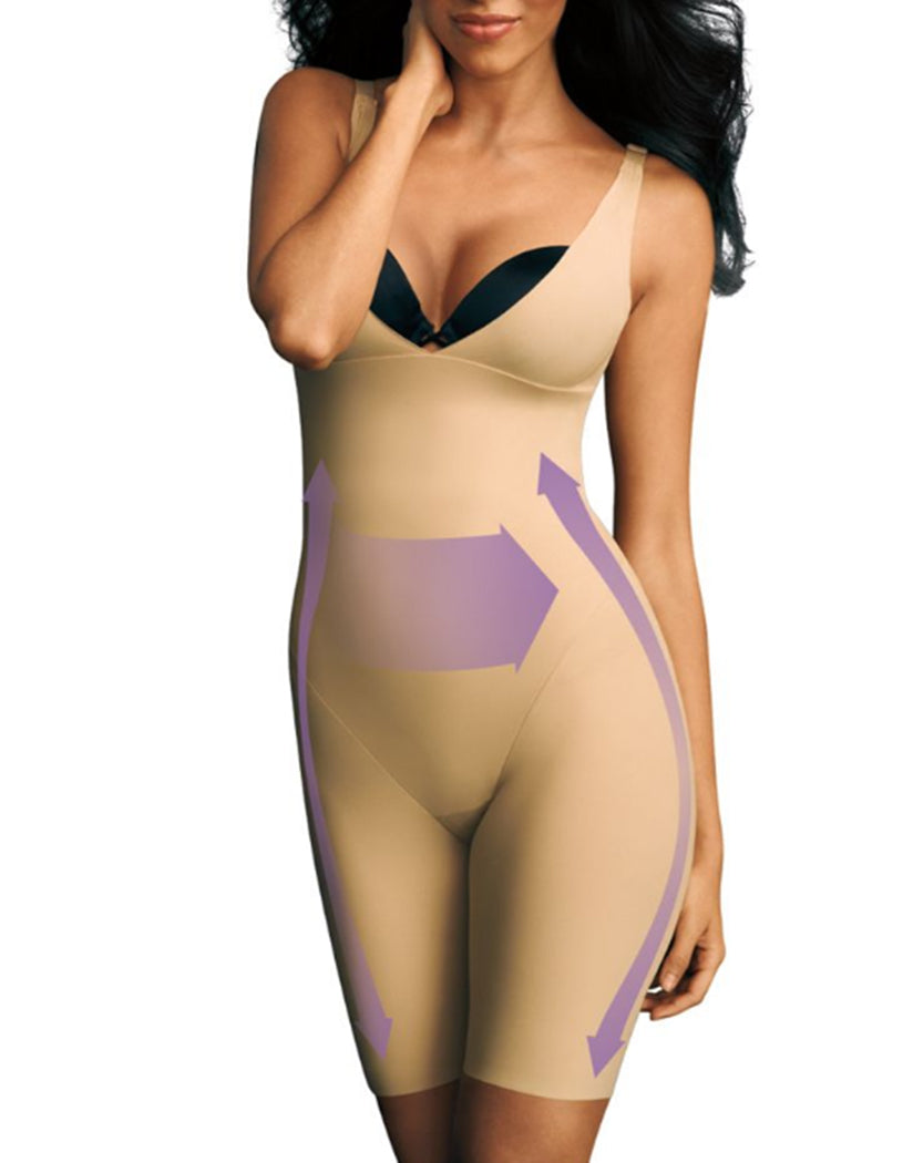 Maidenform Ultimate Slimmer Wear Your Own Bra Firm Control Body