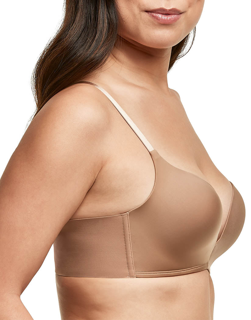 Japanese Style A/b Cup Push Up Bra With Wirefree And Strappy Detailing