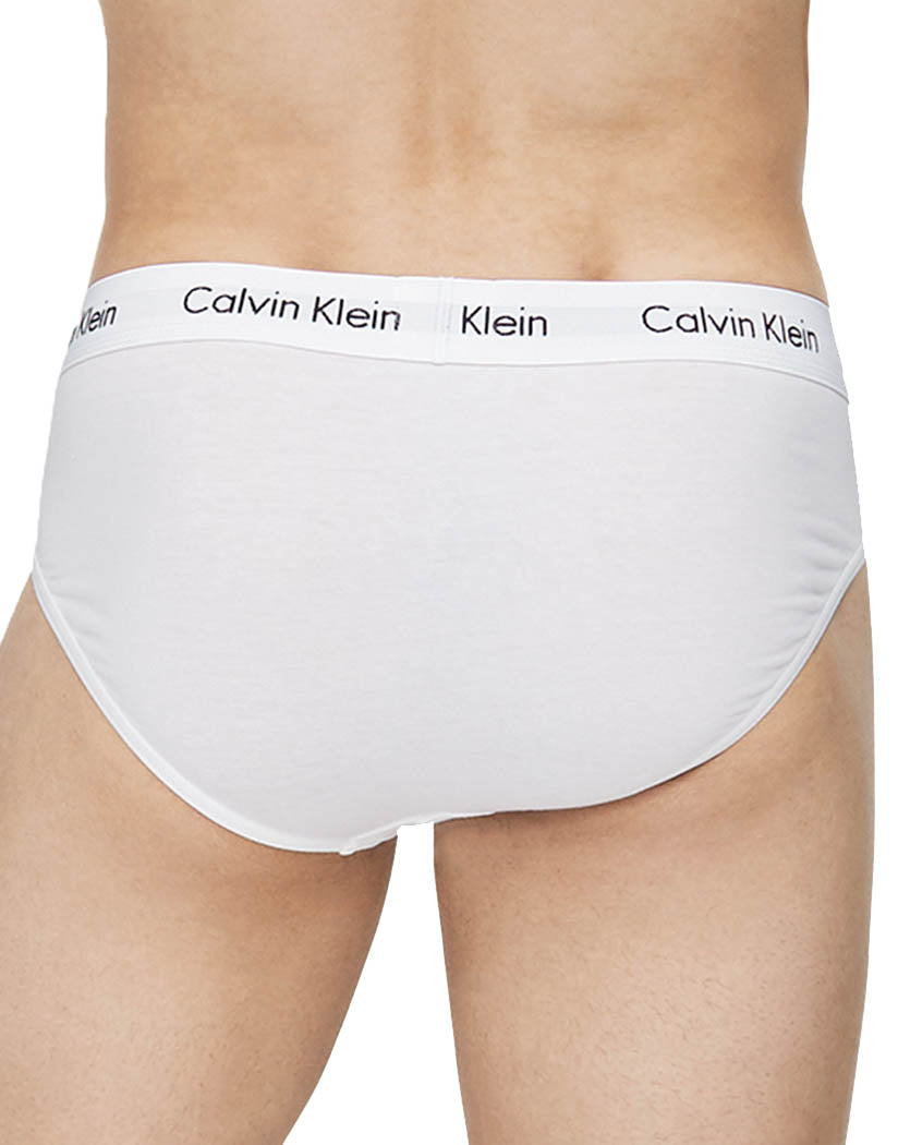 Calvin Klein Modern Cotton Stretch 3 Pack Hip Brief in White for