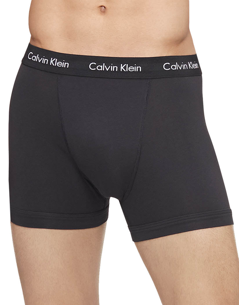 Calvin Klein Cotton Stretch Boxer Brief 3-Pack Black Multi NU2666-404/MGP  at International Jock