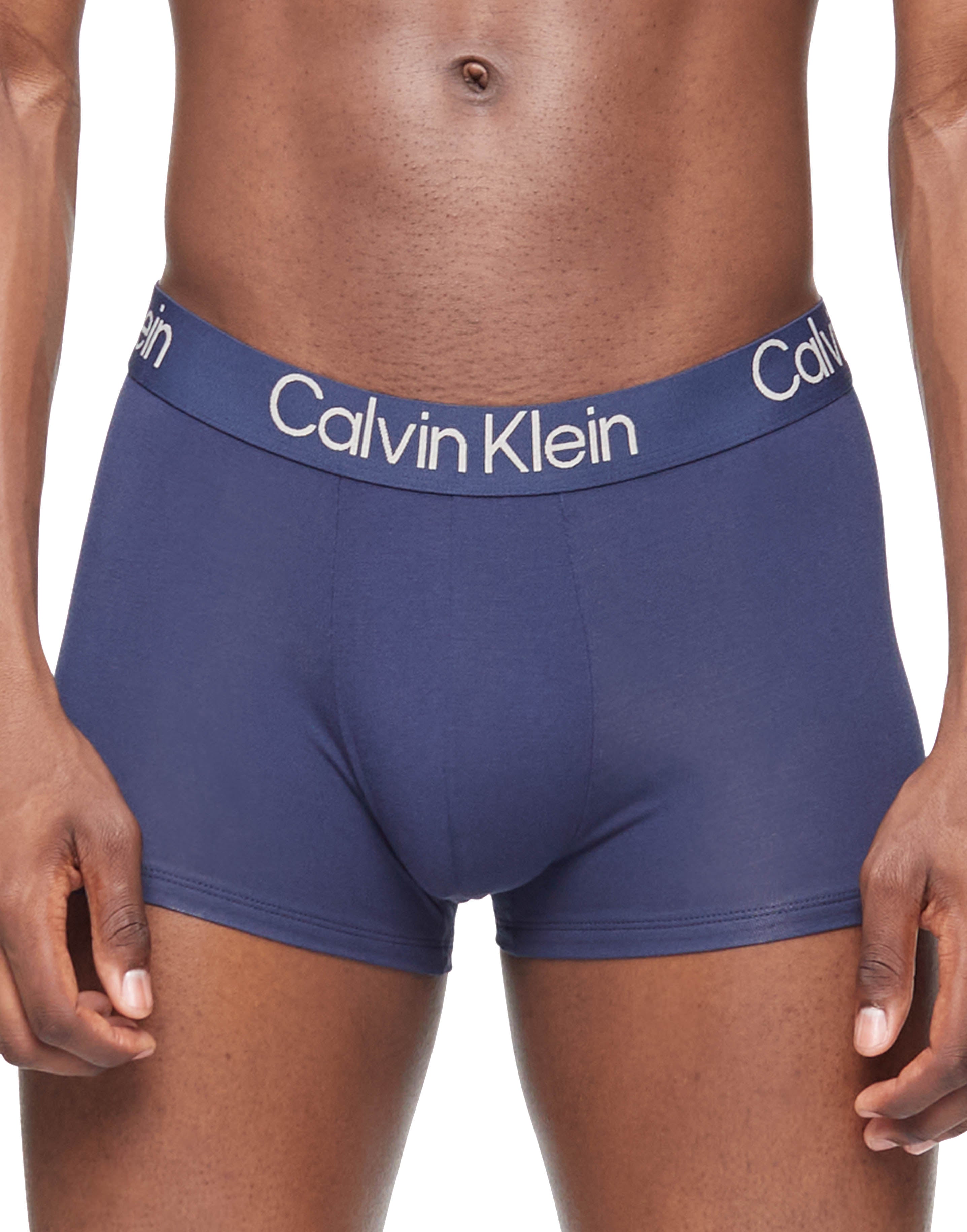 Calvin Klein Men's Body Modal Trunk, Blue Shadow, Small : :  Clothing, Shoes & Accessories