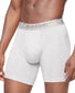 Black/ Blue Shadow/ Grey Heather Front Calvin Klein Eco Pure Modal 3-Pack Boxer Brief NB3188