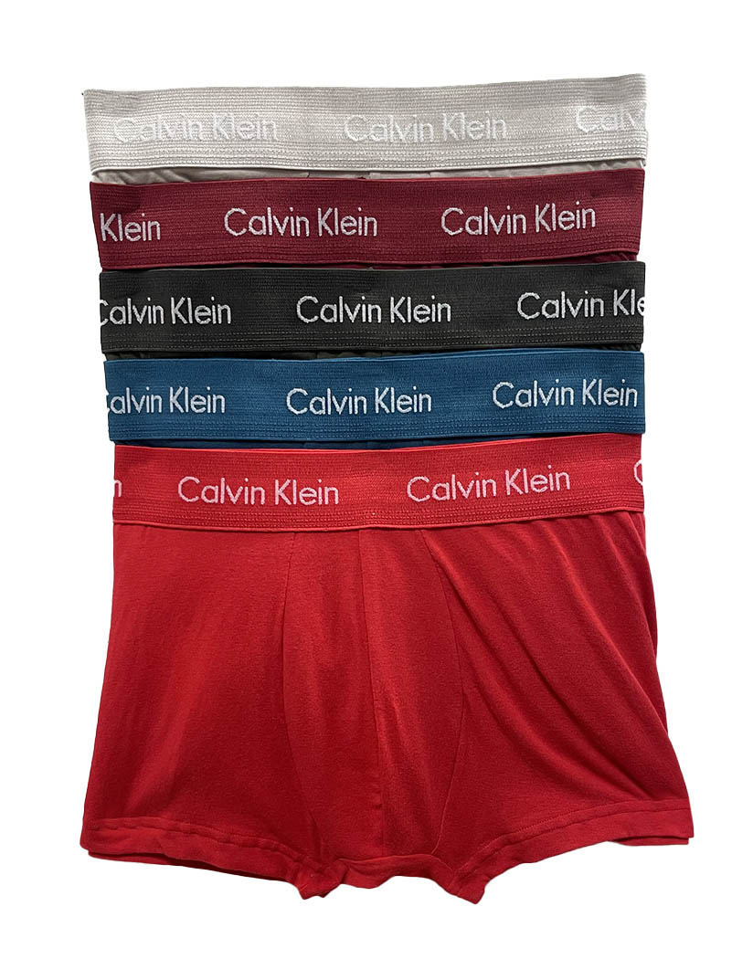 Calvin Klein Underwear COTTON STRETCH BOXER BRIEF 5 PACK Black