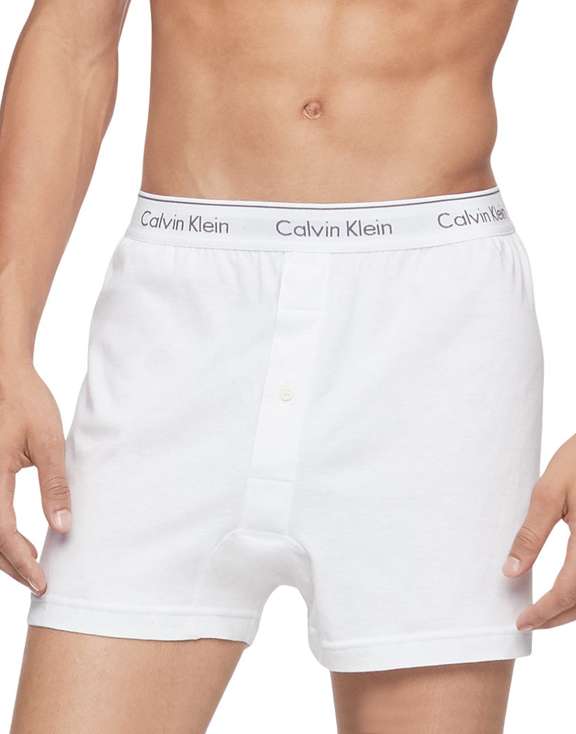 Calvin Klein Mens Cotton Classics Multipack Woven Boxers : :  Clothing, Shoes & Accessories