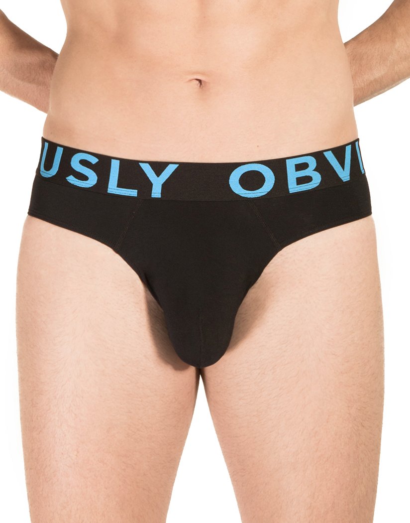 Buy Obviously Men's EveryMan Classic Boxer Brief 9 Inch Leg (Blue