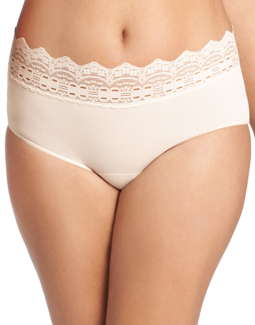 Calvin Klein Women Underwear Hipster , Size : L ,White (Ivory
