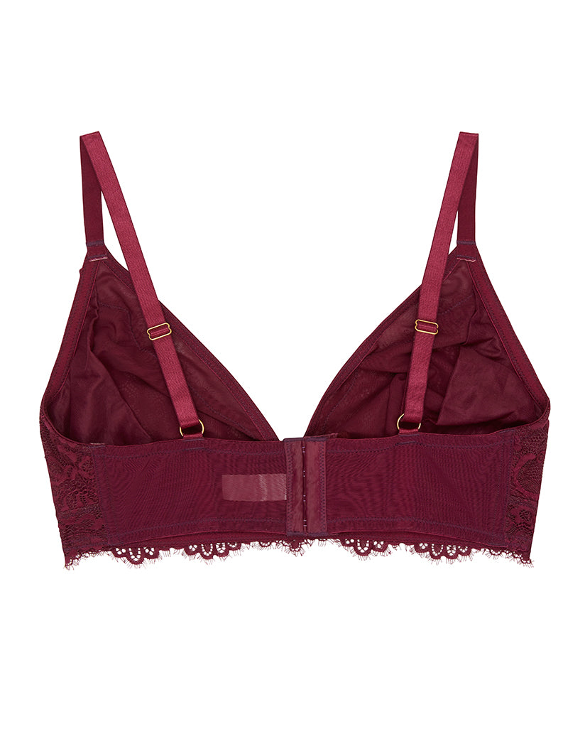 Branded Red Lace Bra – Playful Promises