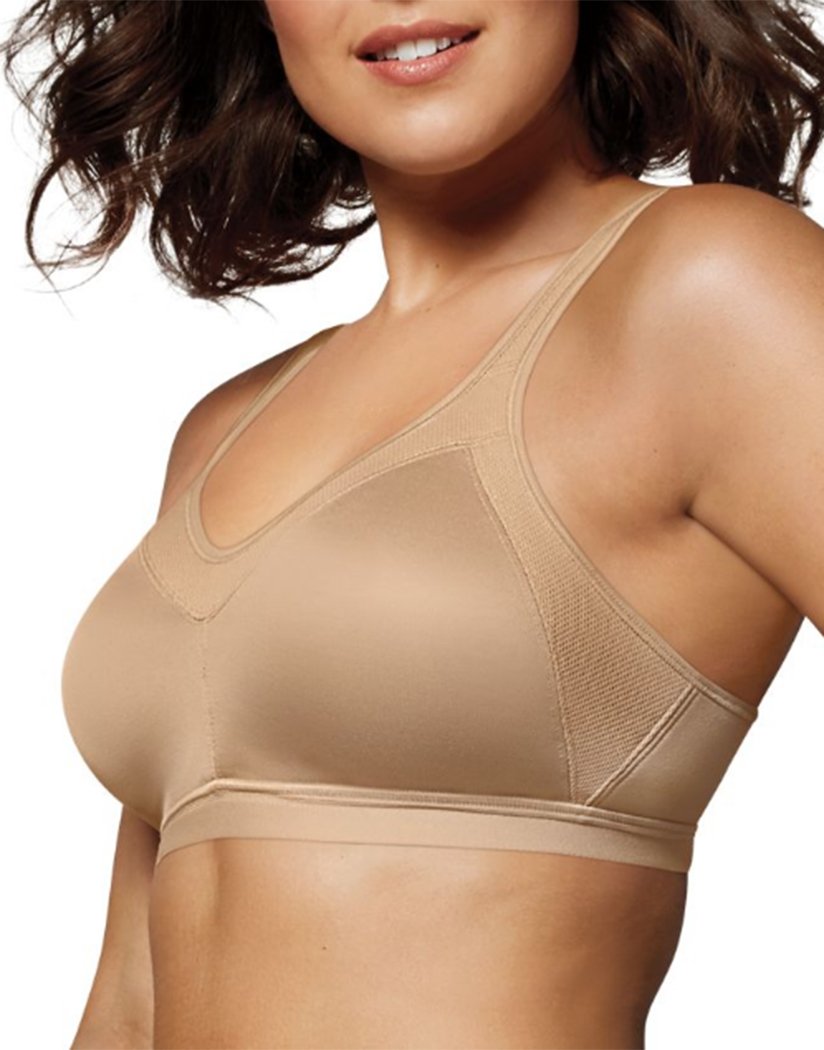 Breathable Longline Wire-free Support Minimizer Bra