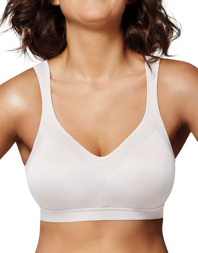 Playtex Women's Plus Size 18 Hour Soft Cup Wirefree Bra, White
