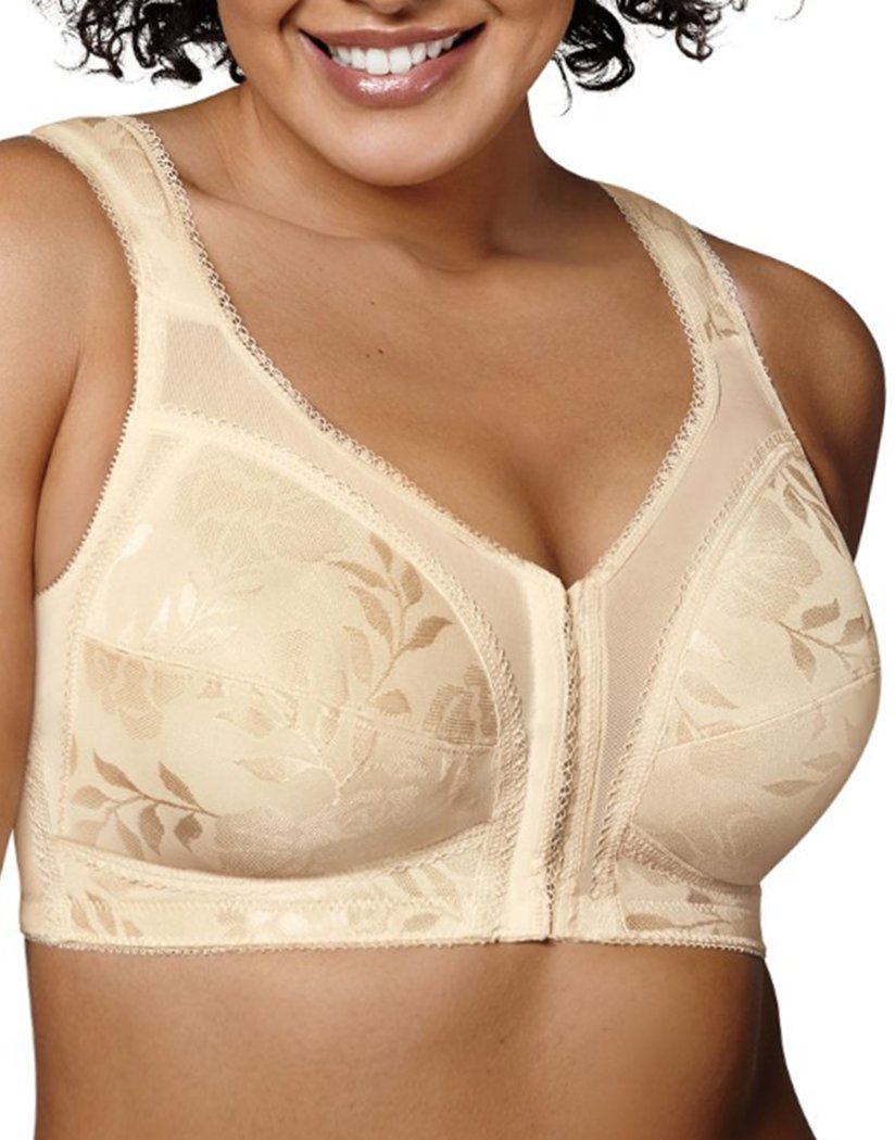 Playtex Cross Your Heart Lace Full Cup Soft Bra - Beige