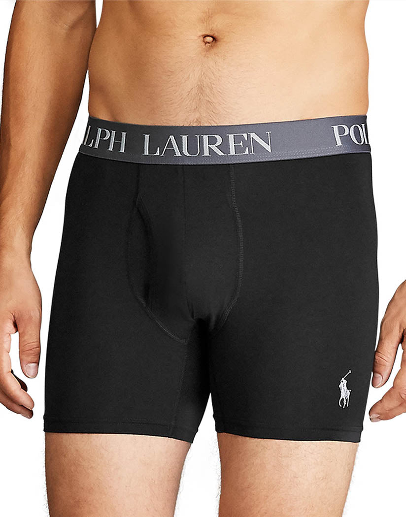 Polo Ralph Lauren Underwear Men's 3 Pack 4D-Flex Lightweight Boxer Briefs