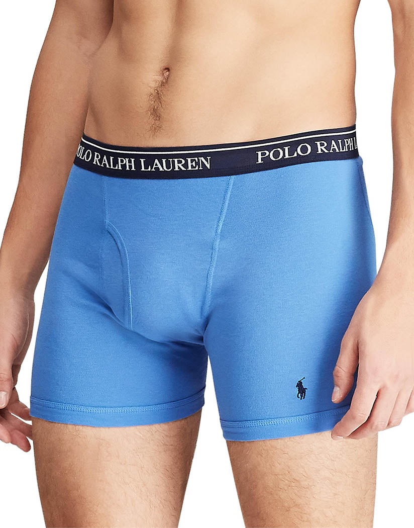 Polo Ralph Lauren Classic Fit Cotton Wicking Knit Boxers 5-Pack