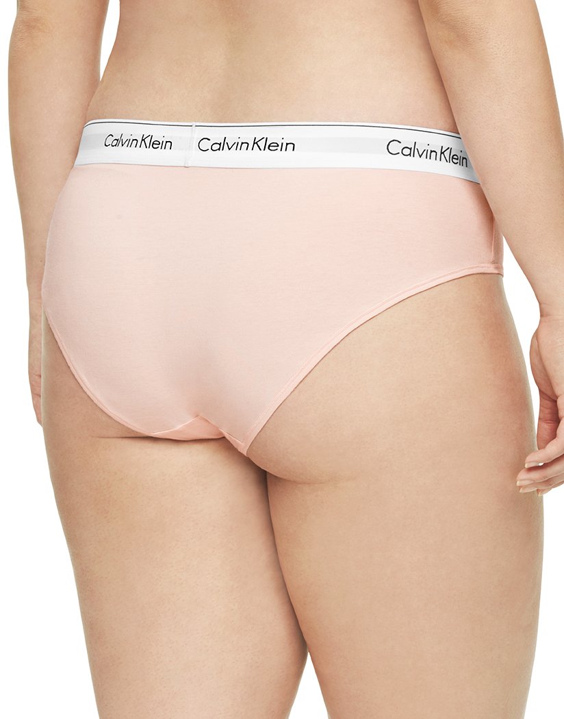 Calvin Klein Underwear Women's Modern Cotton Bikini Panties, Black, L at   Women's Clothing store