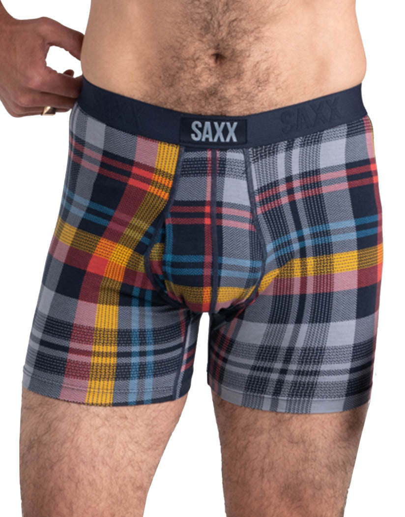 Ultra Moisture Wicking Fly-Front Boxer by Saxx Underwear