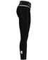 Black/ White/ White Side Under Armour HeatGear Branded Waistband Legging 1369898