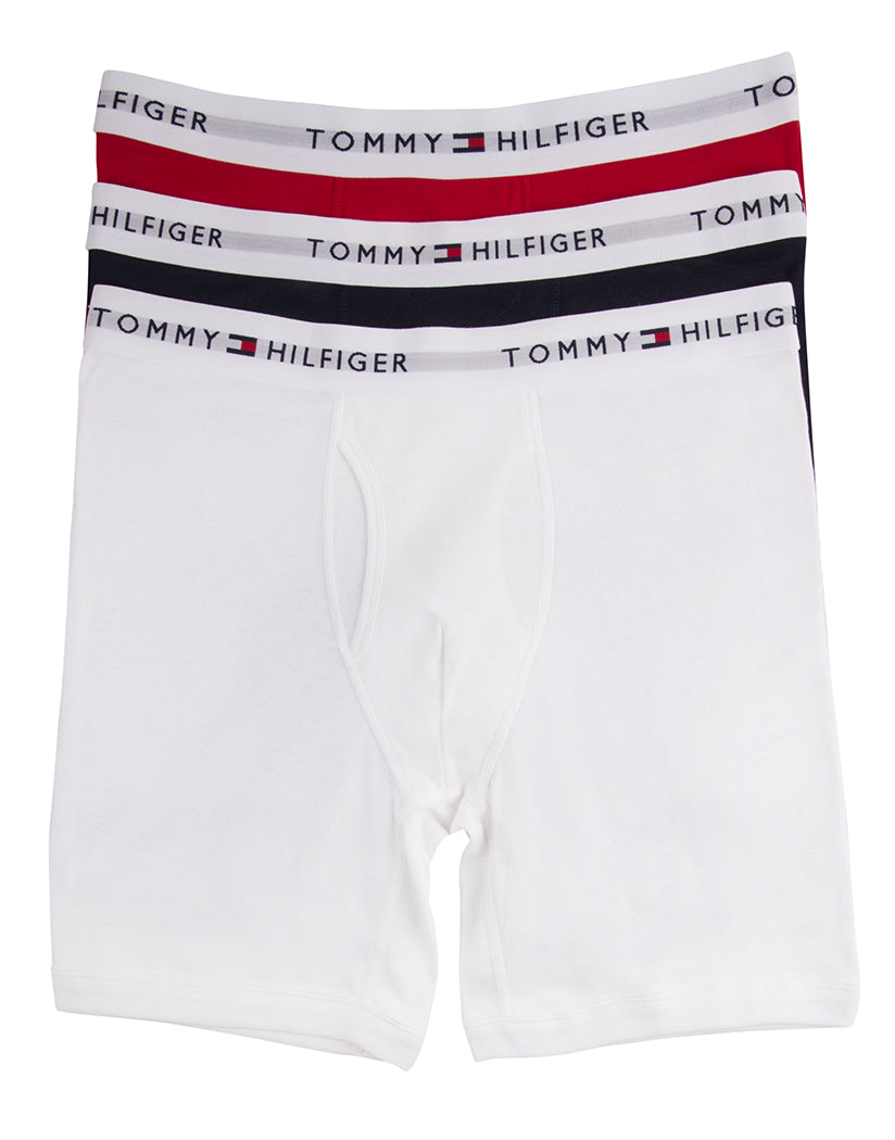 Tommy Hilfiger Womens Iconic Cotton Hipster Underwear - 3 Pack