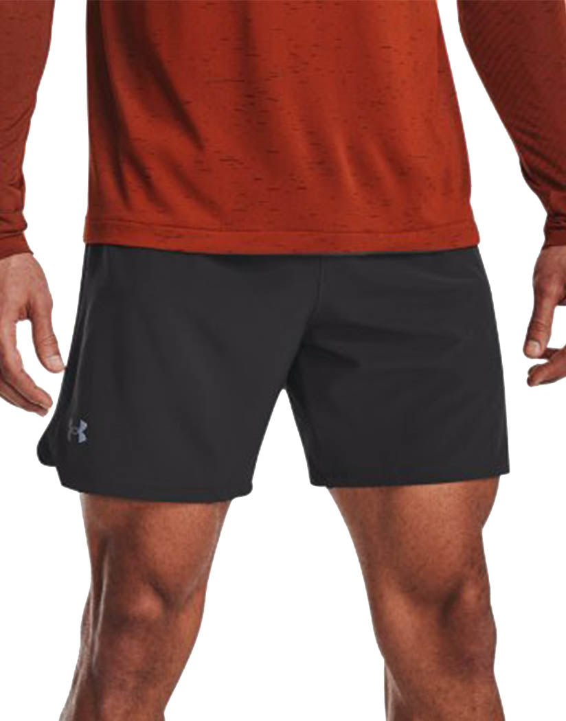 Mens sports shorts Under Armour SPEEDPOCKET 7'' SHORT orange