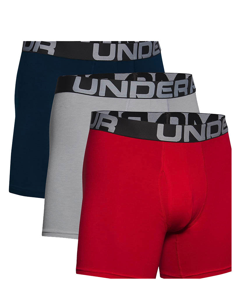 Men's Under Armour 3-pack Charged Cotton® Stretch 6-inch Boxerjock® Boxer  Briefs