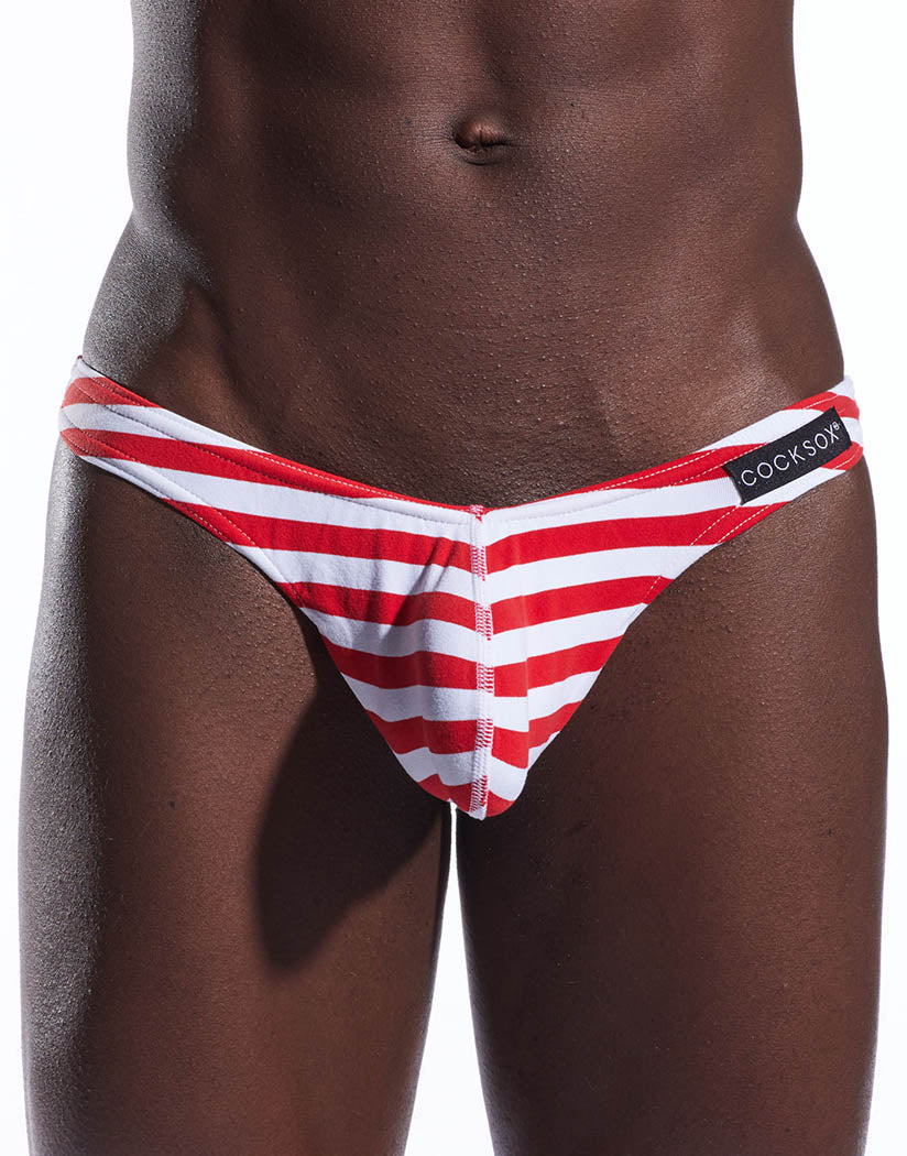 Cocksox American Collection Enhancing Pouch Thong CX05
