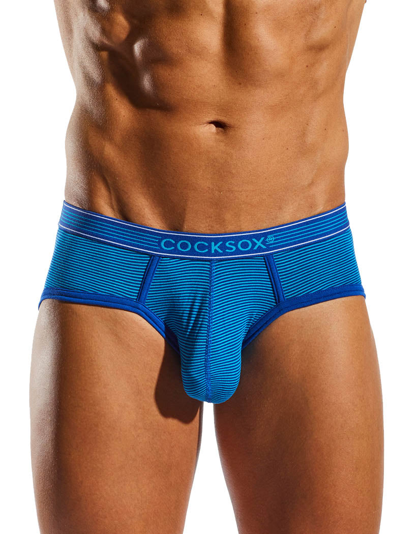 G-String Blue Feather: Briefs for man brand HOM for sale online at